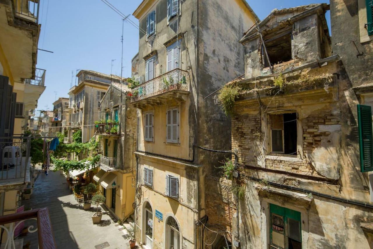 Andrew'S Old Town Apartment By Corfuescapes Corfu  外观 照片